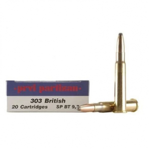 PPU Standard Rifle 303 British 150 gr Soft Point Boat Tail - PP303S1
