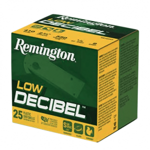 ington Ammunition R20740 Low Decibel 410 Gauge 2.50 9 Shot 25 Per Box Ammo