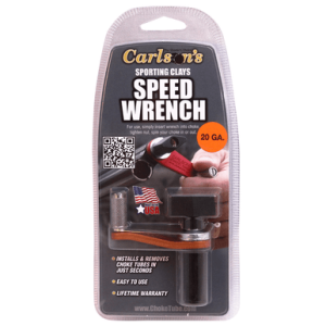 Carlson's Choke Tubes Sporting Clays Speed Wrench, Red/Black Stainless Steel 20 Gauge - 06602