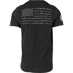 Glock 2nd Amendment Tee Shirt, Black Cotton/Polyester Short Sleeve 2XL - AP96310