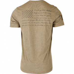 Glock 2nd Amendment Tee Shirt, Olive Cotton/Polyester Short Sleeve 2XL - AP96316
