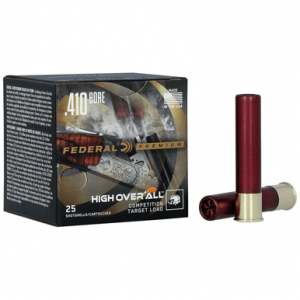 eral HOA41085 Premium High Over All 410 Gauge 2.50 1/2oz 8.5 Shot 25 Per Box Ammo