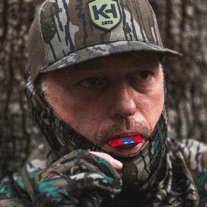 Knight & Hale HD Hen W-Cut Mouth Diaphragm Call, Triple Reed Clucks / Yelps / Purrs - KHT0205