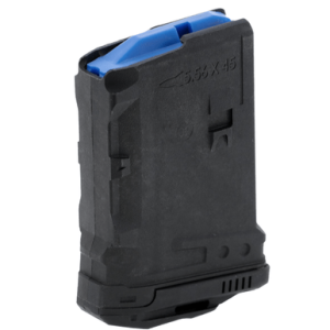 Leapers 10rd Magazine, Black Polymer/Steel 5.56 Fits AR-15 - RBTAM10
