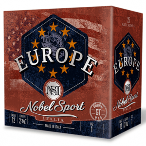 Nobel/Eurosports LLC ANSEU1218 Europe 12Gauge 2.75" 1oz 8Shot 25 Per Box