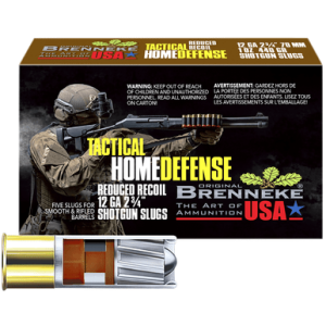 Brenneke SL122THD THD Home Defense 12 Gauge 2.75 1 Oz Slug Shot 5 Per Box nneke SL122THD THD Home Defense 12 Gauge 2.75 1 Oz Slug Shot 5 Per Box Ammo