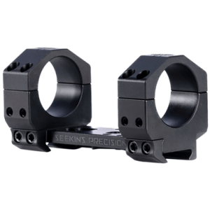 Seekins Precision Precision Mount, Black 7075 Aluminum 1.18" H 30mm Tube - 0010650112-F