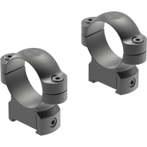 Leupold Ring Mounts, Black Steel 30mm Tube Medium Fits CZ 550 - 177361