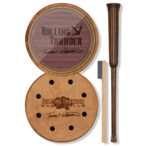 Rolling Thunder Game Call Terence Williamson Pot Calls & Strikers, Attracts Turkey Species - TCP-TW1