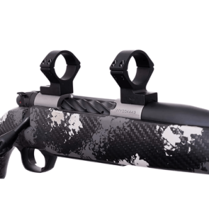 Weatherby Scope Mount/Ring Combo, Matte Black Alloy 1" Tube Medium Rings Magnum 9-Lug Action Weatherby Mark V - W940705