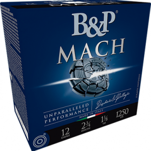 Ammunition 12B18FH8 Mach 12 Gauge 2.75 1 1/8oz 8 Shot 25 Per Box Ammo