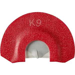 Johnny Stewart Wildlife Calls K9's Predator Diaphragm Call, Red Attracts Turkey Species - HSJSDIA7