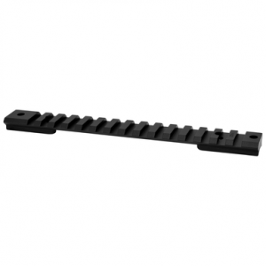 Warne Savage Vapor Picatinny Rail, Black Anodized Long Action 0 MOA Mounts to receiver w/ 6-48 & 8-40 Screws Fits Savage 110 (New) - V465M