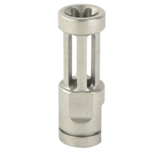 Samson Flash Hider, 2.50" L Stainless Steel Fits Ruger 10/22 - 040606200