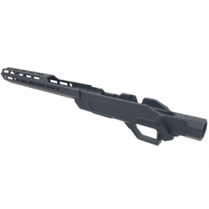 Sharps Bros Heatseeker Chassis, 14" Handguard Matte Black Cerakote Bolt Action Fits Ruger Precision Rimfire - SBC08