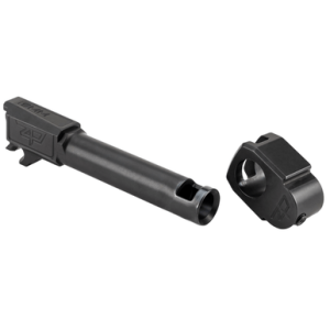 Zaffiri Precision Threadless Compensator, Black 17-4 Stainless Steel 1:10" Twist 9mm Fits Sig P365 - ZP.365BTCBN