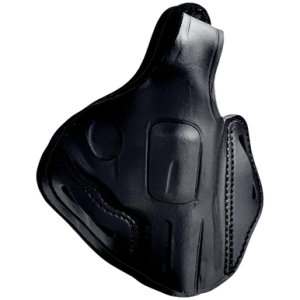 1791 Gunleather RVHX-4.3 Thumb Break Holster, Black Right Hand For Revolver - RVHX4.3SBLR