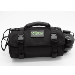 Sticky Holsters Roll Out Range Bag, Black 13" Neoprene/Nylon Laminate Buckle - RORB