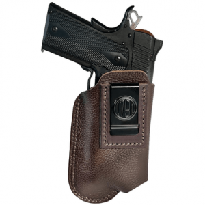 1791 Gunleather Optic Ready Light Bearing Fair Chasing Holster, IWB Size 03 Brown Right Hand - ORLBFCD3LBRWR