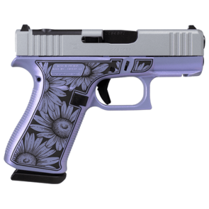 Glock UX4350204FRMOSNDAISYPU G43X MOS Miss Daisy Sub-Compact Frame 9mm Handgun