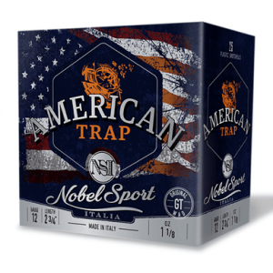 el/Eurosports LLC ANS121FSC8 American Trap 12 Gauge 2.75 1 1/8oz 8 Shot 25 Per Box Ammo
