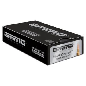 o Inc 3006150SSTA20 Signature 30-06 Springfield 150 Gr Super Shock Tip 20 Per Box/ 10 Case Ammo