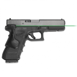 Crimson Trace LG-637G Green Lasergrips, Black Polymer Water Resistant Glock Gen 3/4/5 Full Size - 0167301