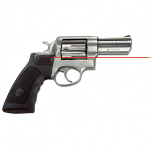 Crimson Trace LG-344 Lasergrips, Black Polymer Grip Replacement Water Resistant Red Laser Ruger GP100/Super Redhawk - 011790