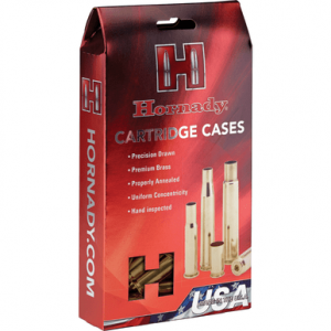 Hornady Unprimed Cases Cartridge, Brass 50 Per Box/5 Case 25 Creedmoor Rifle - 86255