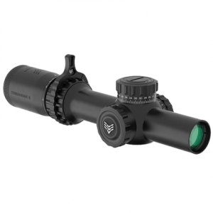 Swampfox Optics Tomahawk II Rifle Scope, Black 1-6x24mm 30mm Tube BDC Red Reticle Waterproof Fully Multi-Coated / Anti-Fog / Hydrophobic - THK16241RB