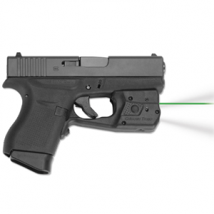 Crimson Trace LL-803G Laserguard Pro, Black Polymer Water Resistant Green Laser Glock 42/43/43X/48 - 0158601