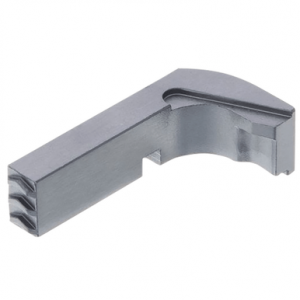 Tyrant CNC Extended Magazine Release, Grey Aluminum Glock Gen3 - TDG3EMRGEXG