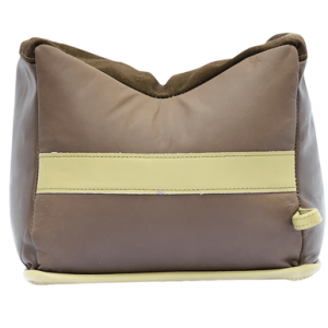 BenchMaster Bench Bag, Large Brown Leather Empty Front Bag 10" x 6.25" x 2.50" - BMALBBLE