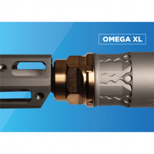 Q LLC Plan-B Omega XL Mount, 1.375"x24 tpi HUB 17-4 Copper Stainless Steel Fits Cherry Bomb XL Brake - PLANBOMEGAXL