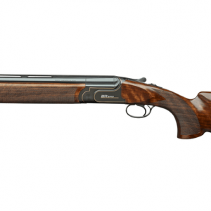 Rizzini USA BR240 Sporting Shotgun, 30" Nickel Chrome Steel Barrel Receiver Engraved Wood Stock Single Stage Trigger 410 Gauge - 3602-41030AC