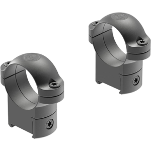 Leupold Ring Mounts, Black Steel 1" Tube Medium Fits CZ 527 - 177363
