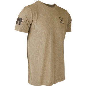 Glock 2nd Amendment Tee Shirt, Olive Cotton/Polyester Short Sleeve XL - AP96315