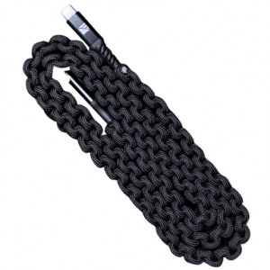 Dark Energy USB-C Charging Cable, Black 36'' Cord - INDCCC03BKBK