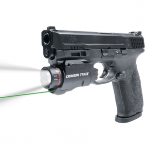 Crimson Trace Rail Master Pro CMR-207G Universal Green Laser Sight & Tactical Light, Black Pistol/Shotgun/Rifle - 0177201