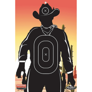 Birchwood Casey Dirty Bird Target, Gunslinger Skyline 12" x 18" 6 Pack - BC-35771
