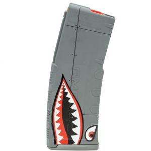 Amend2 MOD-2 Magazine, 30+1 Gray Polymer 5.56 NATO Fits AR-15 - 556MOD2GFT30