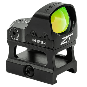 Zero Tech Optics Thrive HD Red Dot Sight, Black Aluminum 1x 28mm x 20mm RMR Footprint Shock / Waterproof - THDRS28MH