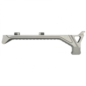 Q LLC Deluxe Q-Sert Hand Stop, 4.50" L Silver Anodized Aluminum - ACC-QSERT-HS-2SLOT-AL