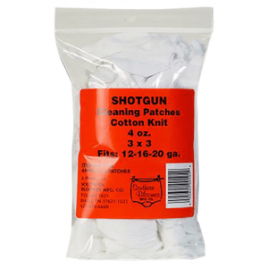 Southern Bloomer Cleaning Patches, 12/16/20 Gauge Shotgun Cotton 85/Bag - 104