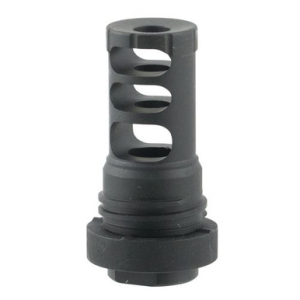 Yankee Hill 5M2QD QD Muzzle Brake Black Steel with 1/2"-28 tpi Threads & 2.50" Length Compatible with 5.56x45mm NATO Caliber