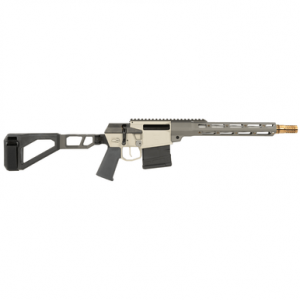 Q LLC The Fix Rifle, 12" Stainless Threaded Barrel Q-Sert Free-Float Handguards Picatinny Rail Receiver Black SBA3 Brace Black Polymer Grips 30+1rd 8.6 Blackout - FIX8612INPISTOL