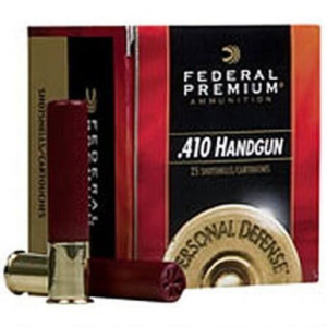 Federal Premium 410 Handgun 2-1/2" 7/16oz #4 Shot Personal Defense Ammo - PD412JGE4