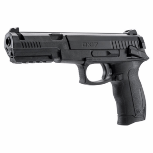 Umarex DX17 Single Stroke Air Pistol, Black 15+1rd Fiber Optic Front & Rear Sight 200 fps 177 BB - 2230030