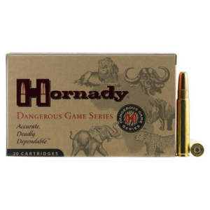 Hornady 82666 Dangerous Game 416 Ruger 400 gr Dangerous Game Solid 20 Bx/ 6 Cs