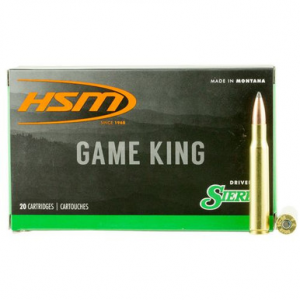  25069N Game King 25-06 Rem 117 Gr Sierra GameKing Spitzer Boat-Tail 20 Bx/ 20 Cs Ammo